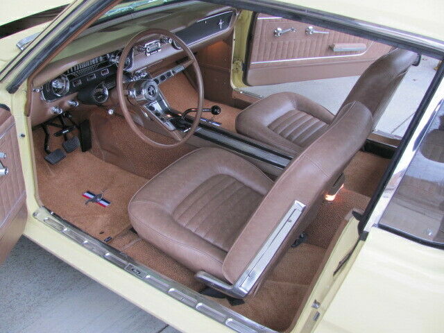 1964 Yellow Ford Mustang Coupe