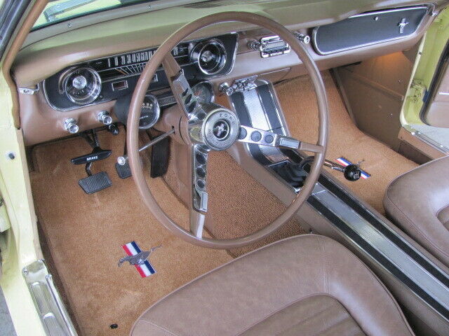 1964 Yellow Ford Mustang Coupe