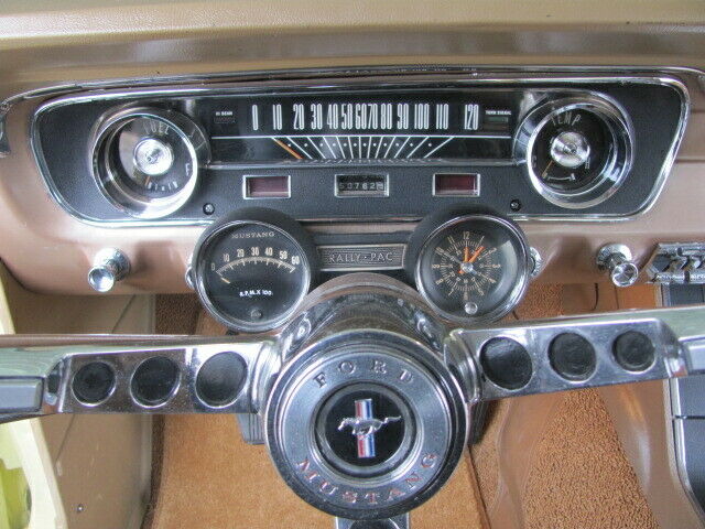 1964 Yellow Ford Mustang Coupe