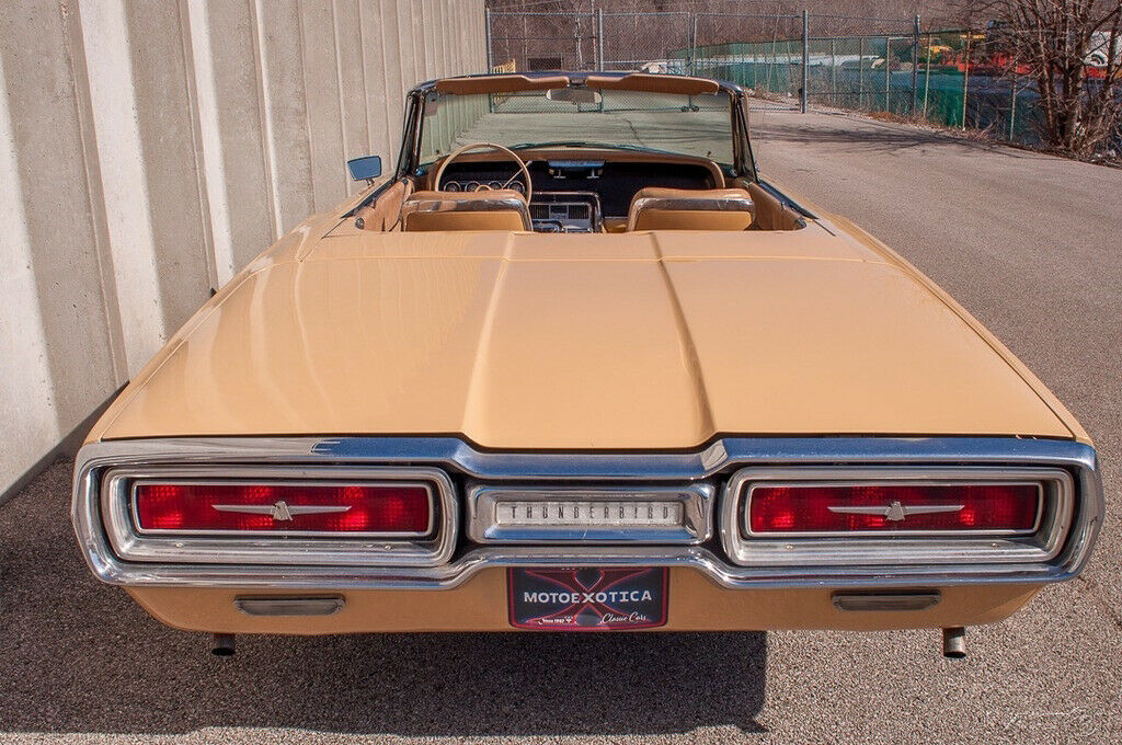1964 Tan Ford Thunderbird Convertible