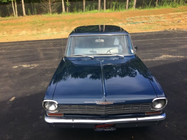 1964 Blue Chevrolet Nova Sedan
