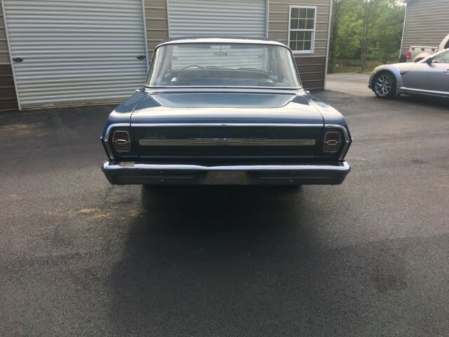 1964 Blue Chevrolet Nova Sedan