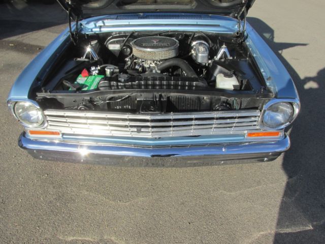 1964 SILVER BLUE Chevrolet Nova Coupe