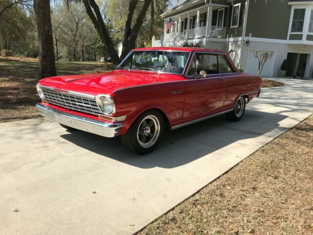 1964 Red Chevrolet Nova Coupe