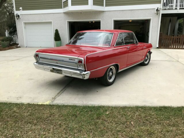 1964 Red Chevrolet Nova Coupe