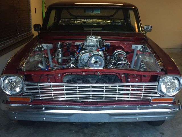 1964 Burgundy Chevrolet Nova