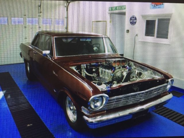 1964 Burgundy Chevrolet Nova