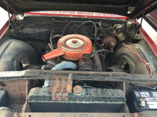 1964 Red Oldsmobile Eighty-Eight Hardtop