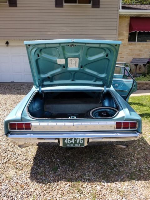 1964 Teal blue Oldsmobile Cutlass Sedan