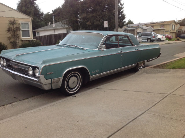 1964 Blue Oldsmobile Ninety-Eight