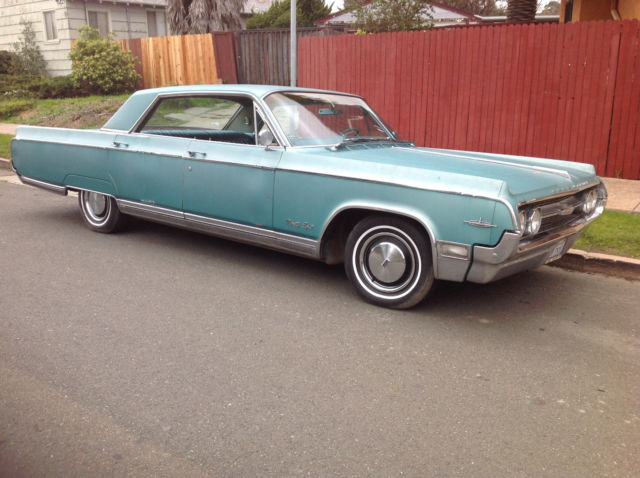 1964 Blue Oldsmobile Ninety-Eight