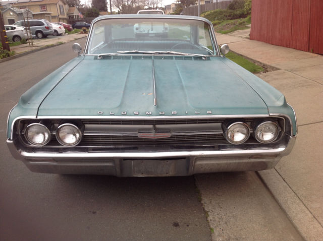1964 Blue Oldsmobile Ninety-Eight