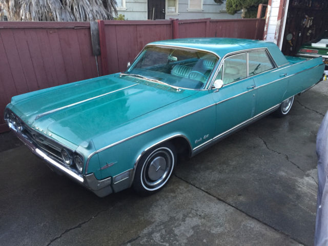 1964 Blue Oldsmobile Ninety-Eight