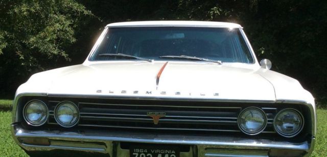 1964 Blue and White Oldsmobile Other Wagon