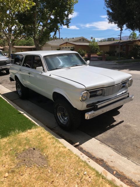 1964 White Plymouth Barracuda Wagon
