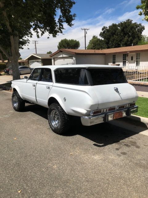 1964 White Plymouth Barracuda Wagon