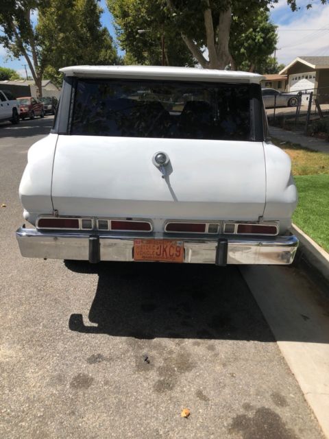1964 White Plymouth Barracuda Wagon