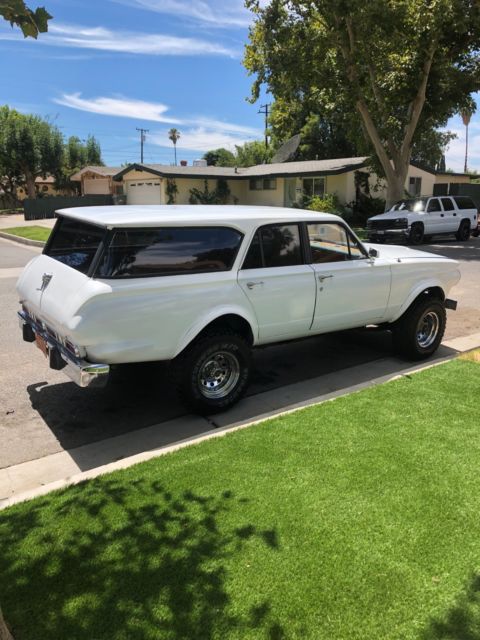 1964 White Plymouth Barracuda Wagon