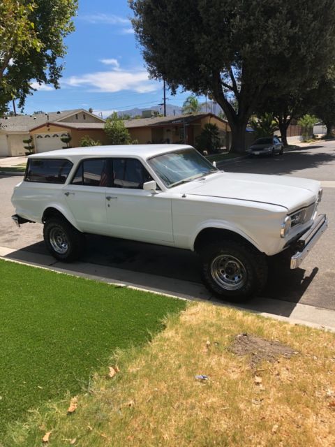 1964 White Plymouth Barracuda Wagon