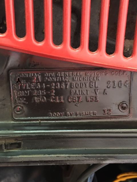 1964 Red Pontiac Catalina Convertible