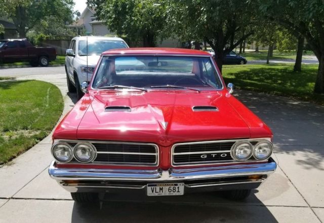 1964 Red Pontiac GTO Coupe