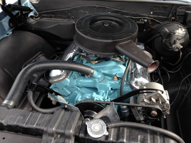 1964 Blue Pontiac GTO