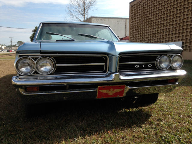 1964 Blue Pontiac GTO