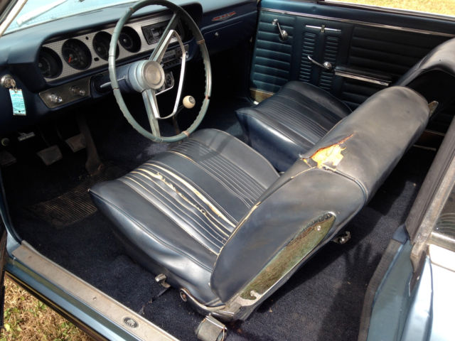 1964 Blue Pontiac GTO