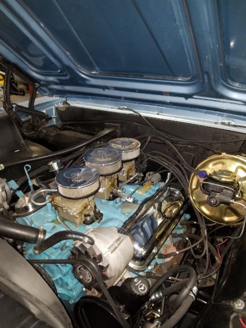 1964 Blue Pontiac GTO Hardtop