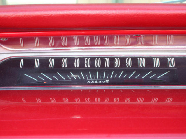1964 Red Ford Thunderbird