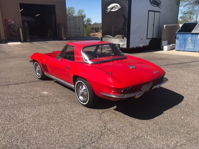 1964 Red Chevrolet Corvette Convertible