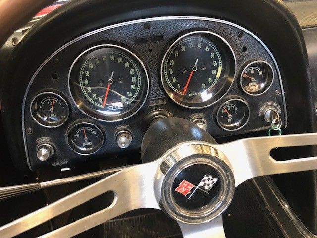 1964 Red Chevrolet Corvette Convertible