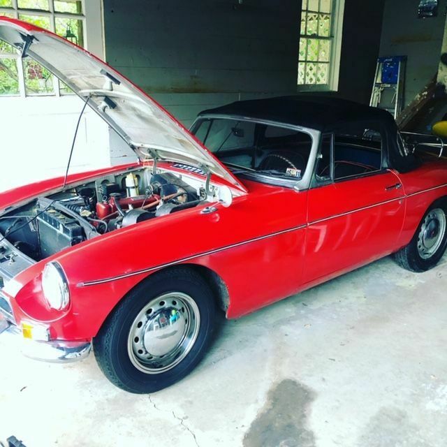 1964 Red MG MGB