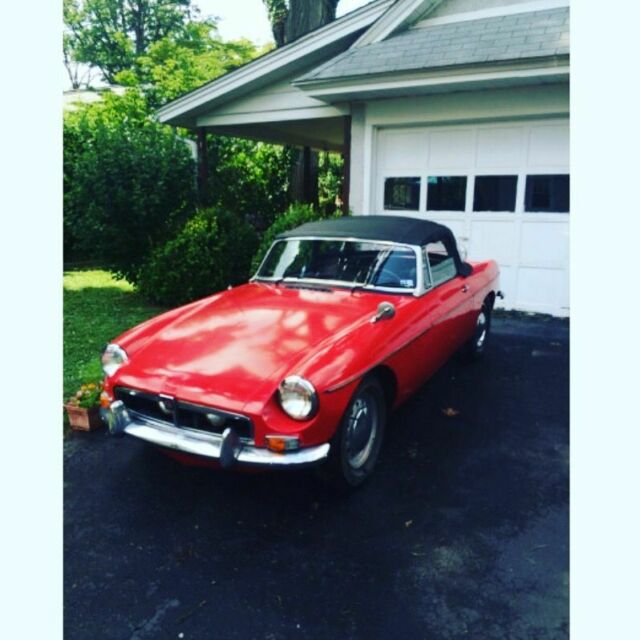 1964 Red MG MGB
