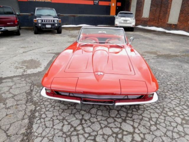 1964 Red Chevrolet Corvette Convertible