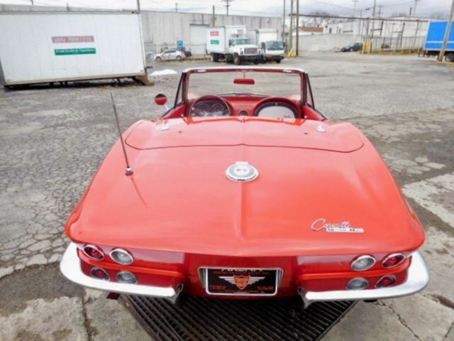 1964 Red Chevrolet Corvette Convertible