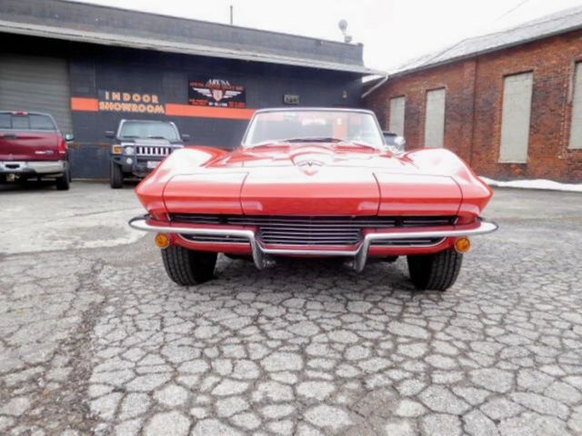 1964 Red Chevrolet Corvette Convertible