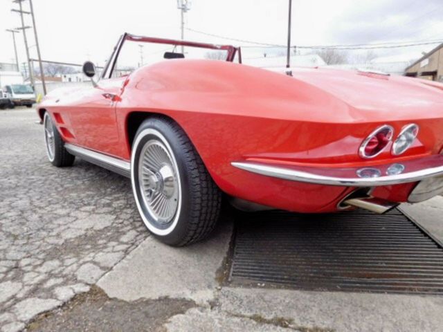 1964 Red Chevrolet Corvette Convertible