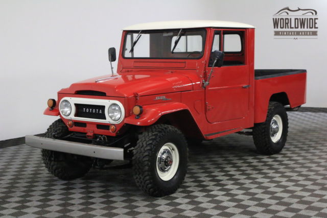 1964 Red Toyota Land Cruiser
