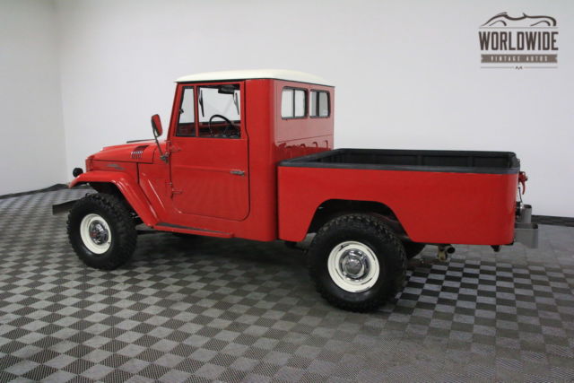 1964 Red Toyota Land Cruiser