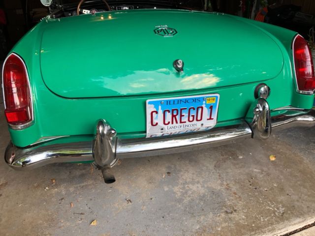 1964 Green MG MGB Convertible