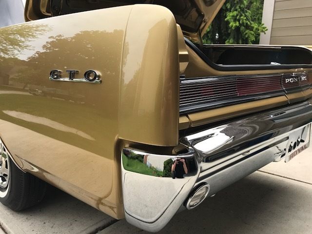 1964 Special Order Jubilee Gold Pontiac GTO