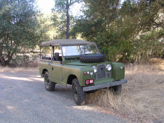 1964 Green Land Rover LR2