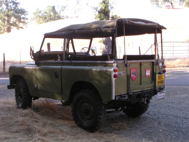 1964 Green Land Rover LR2