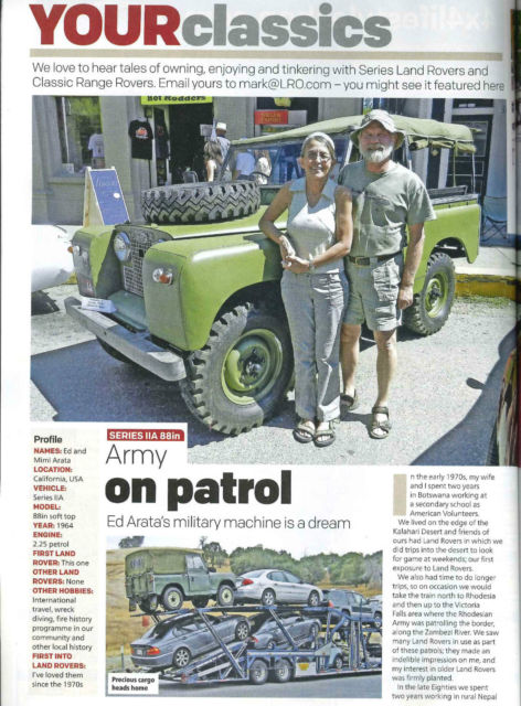 1964 Green Land Rover LR2