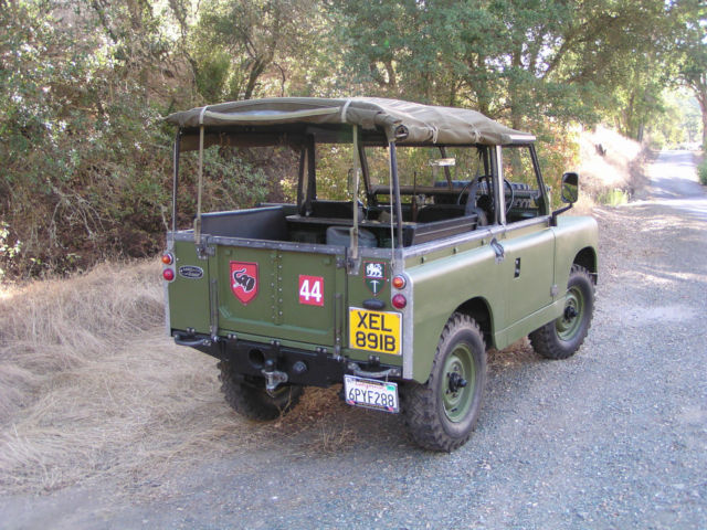 1964 Green Land Rover LR2