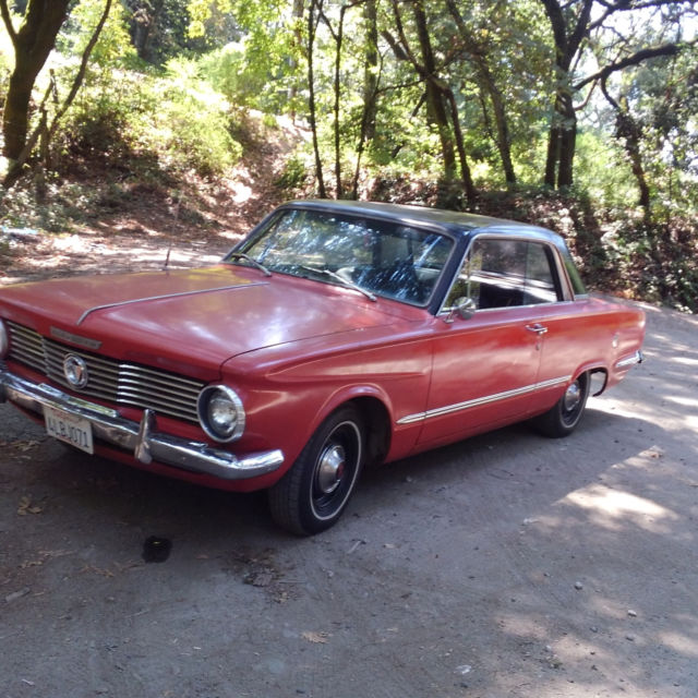 1964 Red Plymouth Barracuda 2 door