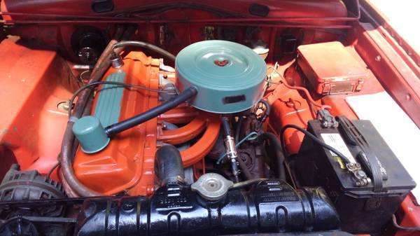 1964 Red Plymouth Valiant Coupe