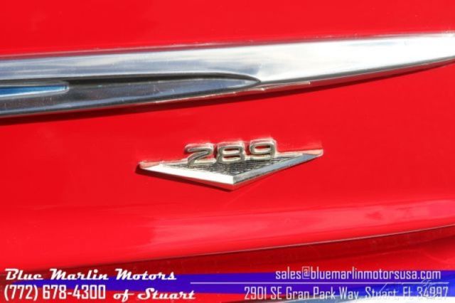 1964 Red Ford Fairlane Coupe