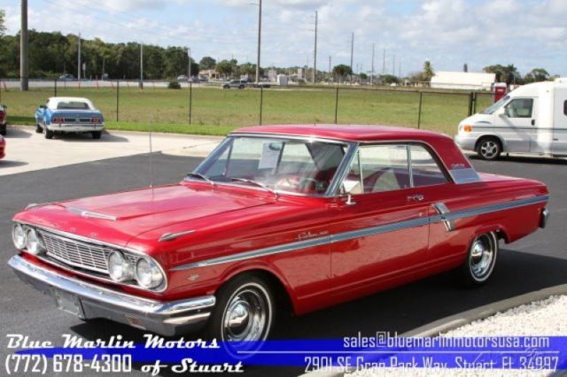1964 Red Ford Fairlane Coupe